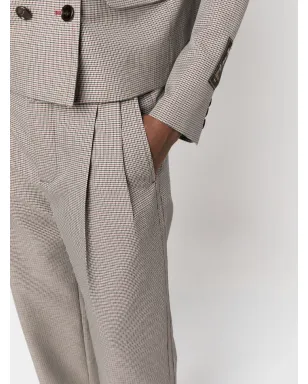Marni プリーツ入りクロップドパンツ - Neutrals - サムネイル5