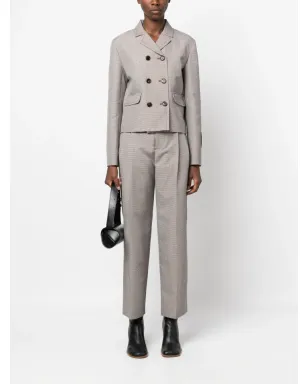 Marni プリーツ入りクロップドパンツ - Neutrals - サムネイル2