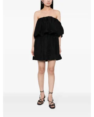 Ulla Johnson Oui フローラルジャカード ストラップレス ミニドレス - サムネイル2