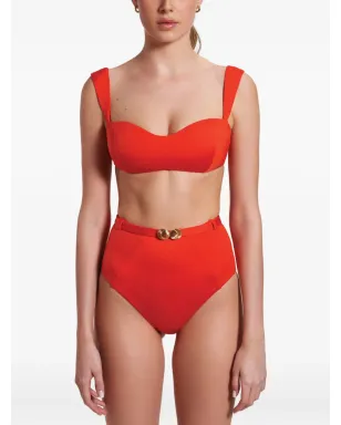 Noire Swimwear 貝殻モチーフ バンドゥビキニセット - サムネイル3