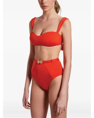 Noire Swimwear 貝殻モチーフ バンドゥビキニセット - サムネイル4