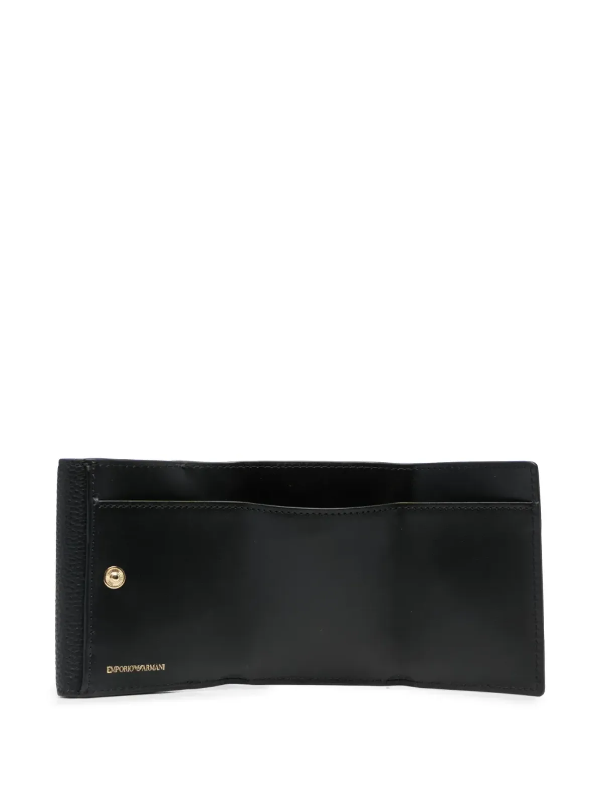 Emporio Armani フェイクレザー三つ折りウォレット - 画像3