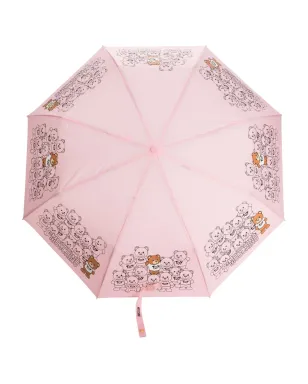 Moschino テディベア柄アンブレラ（ピンク） - サムネイル1
