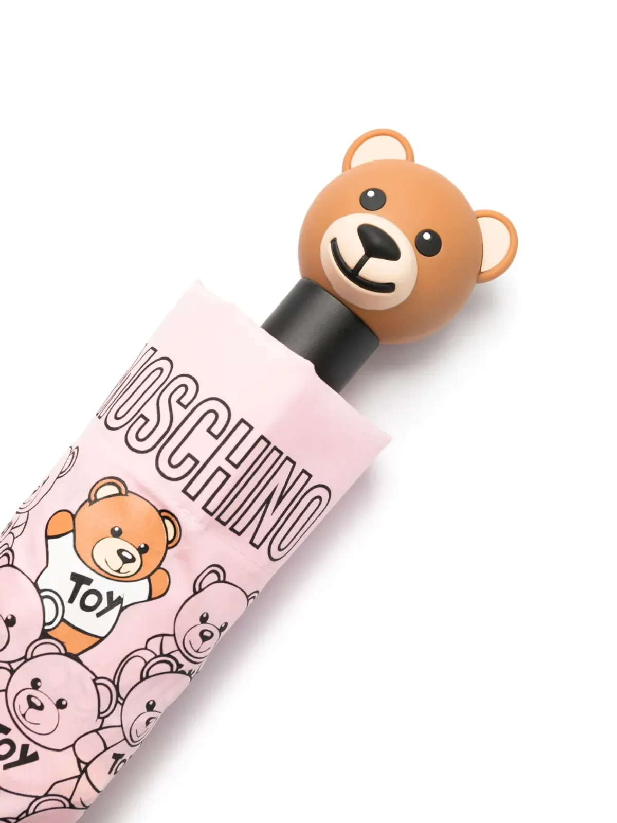 Moschino テディベア柄アンブレラ（ピンク） - 画像2