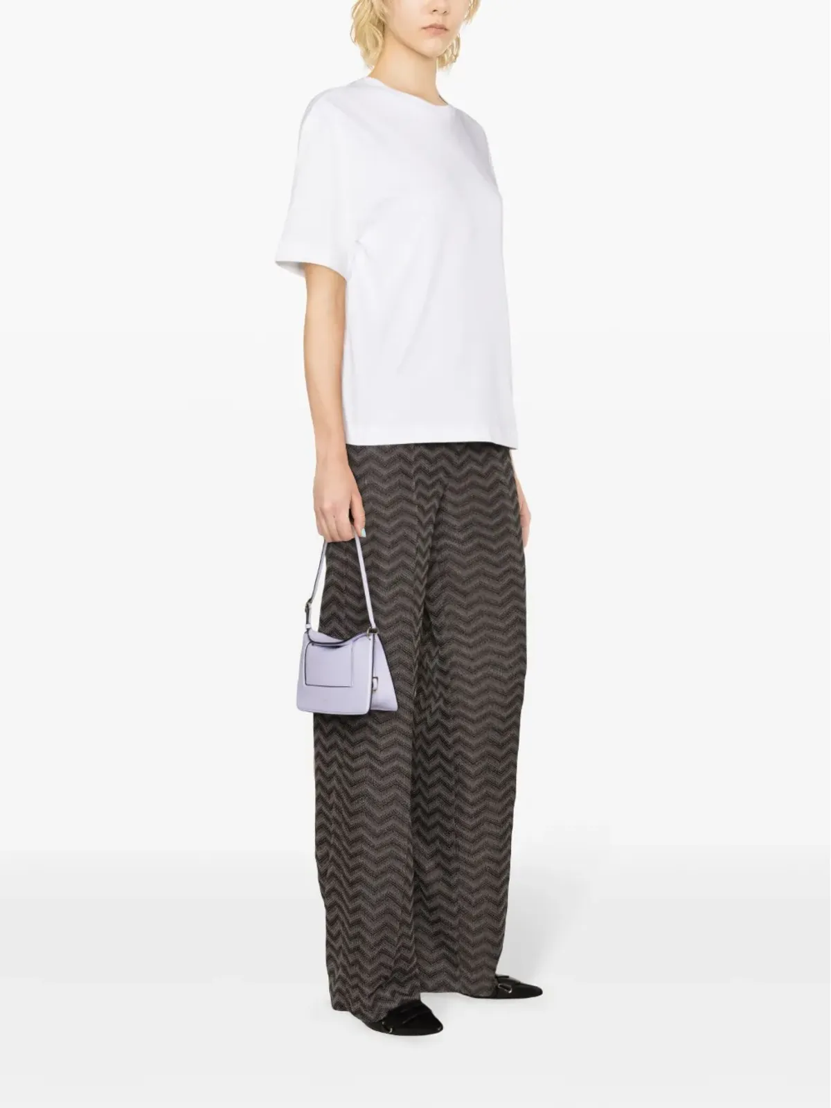 Missoni ロゴ刺繍コットンTシャツ - 画像3