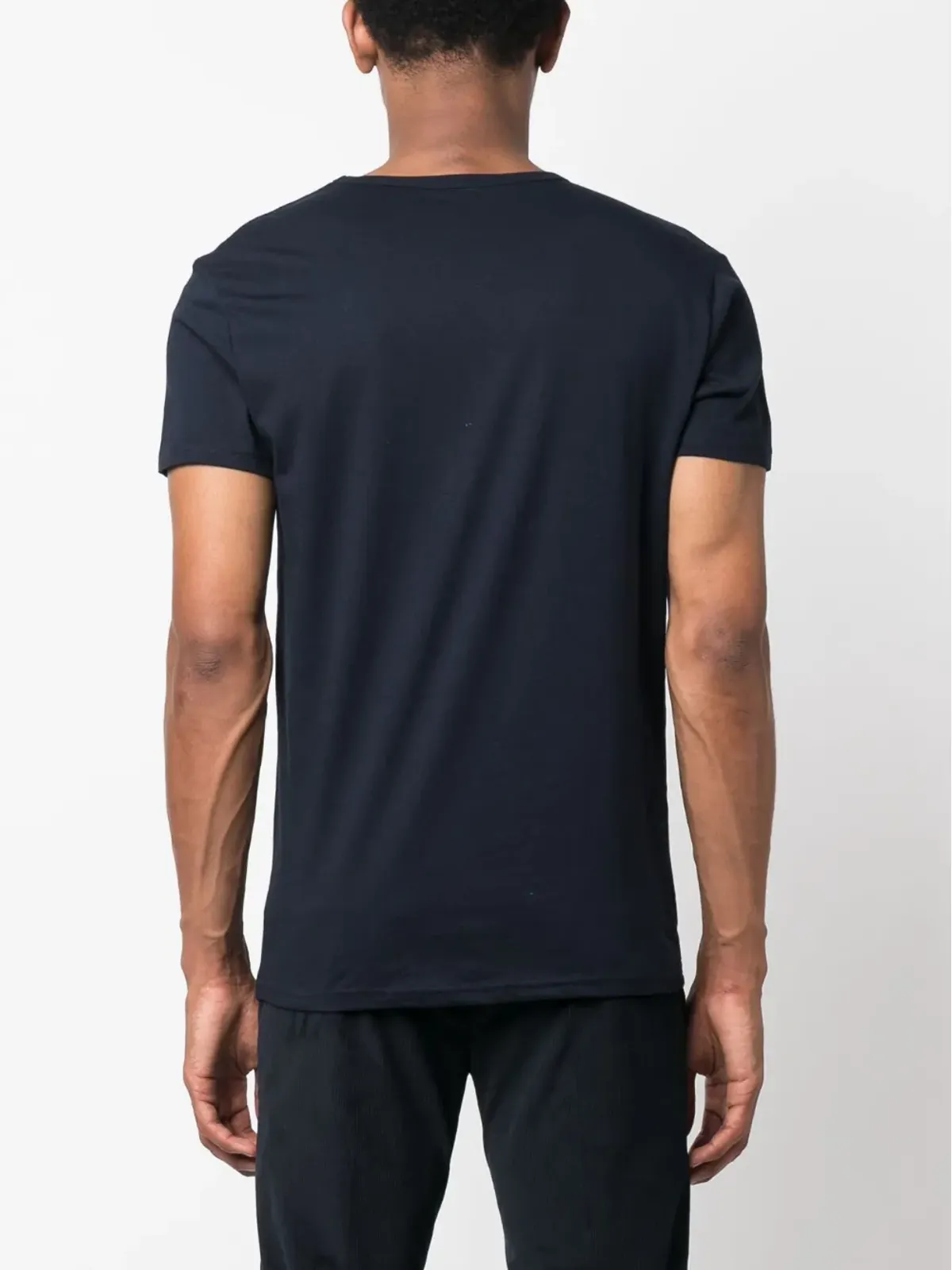 Paul Smith ロゴプリント コットンTシャツ（3枚セット） - Blue - 画像4