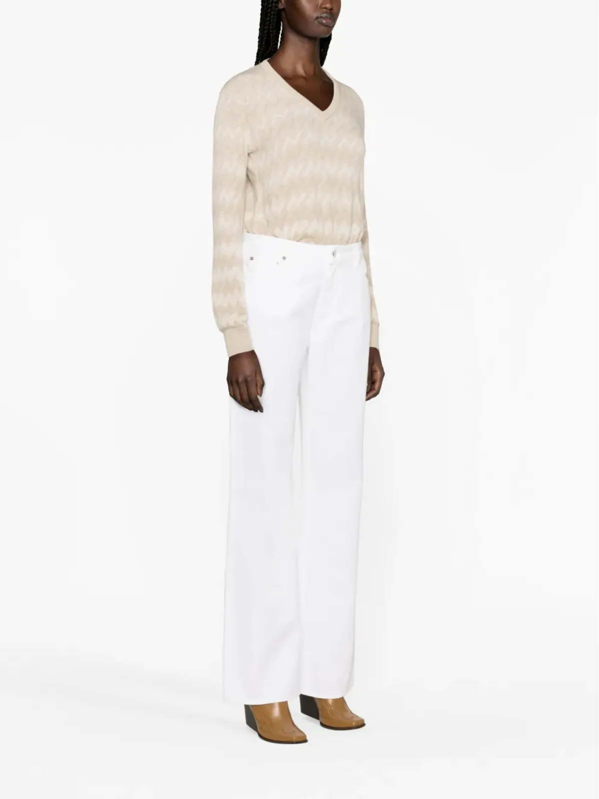 Missoni ワイドレッグジーンズ - 画像4