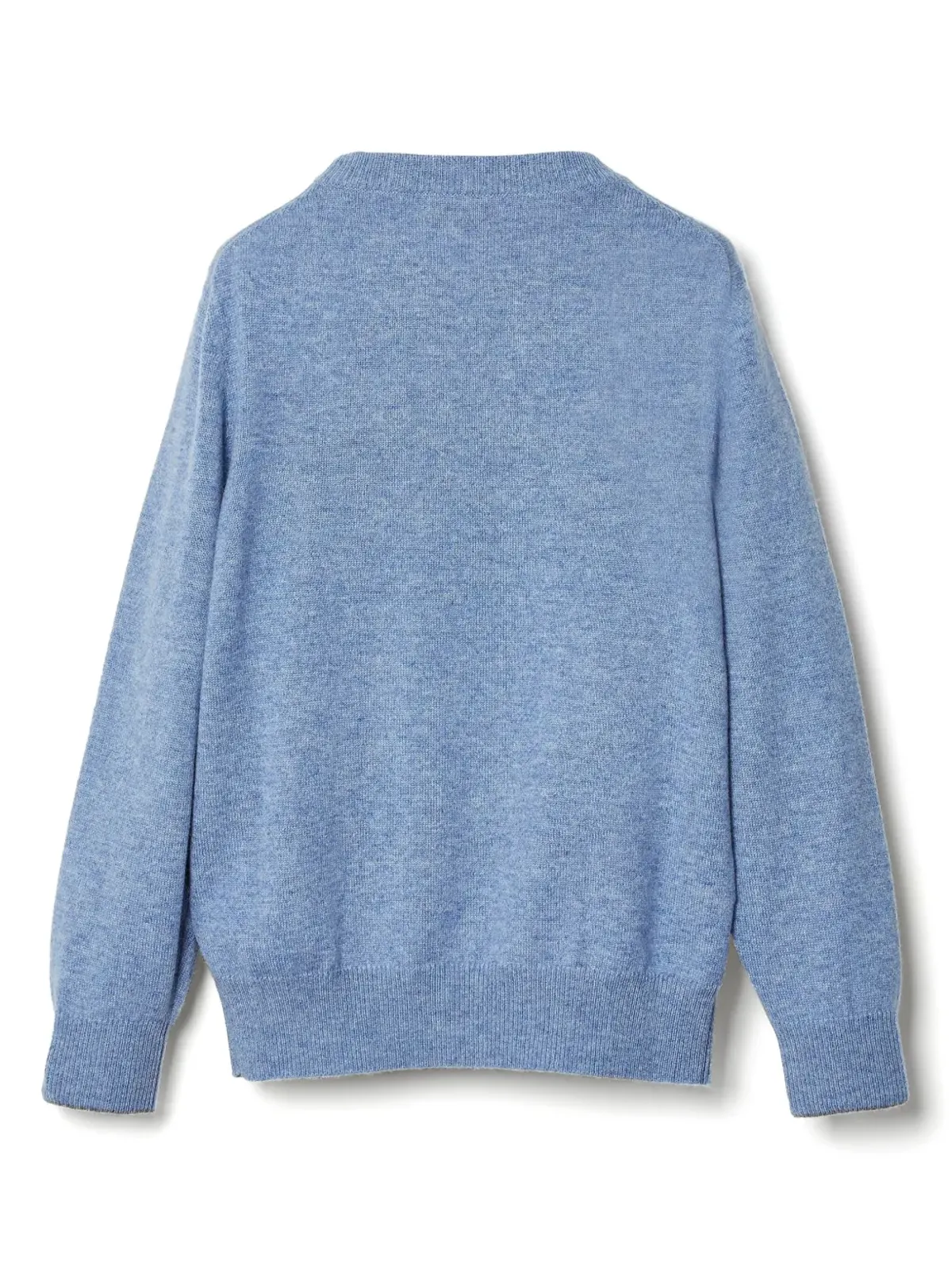 Brunello Cucinelli Kids ファインニット カシミヤ セーター - ブルー - 画像2