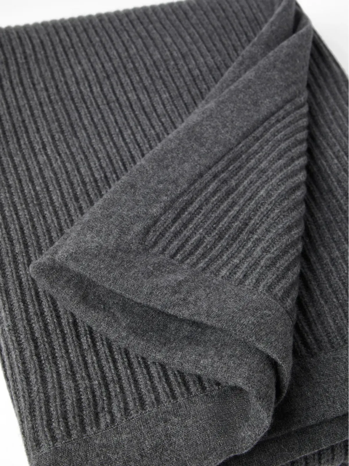 Brunello Cucinelli カシミヤブランケット - グレー - 画像3