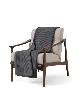 Brunello Cucinelli カシミヤブランケット - グレー - サムネイル4