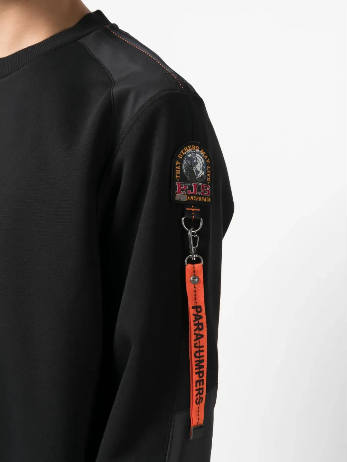 Parajumpers Sabre ロゴパッチ コットンブレンド スウェットシャツ - 画像5