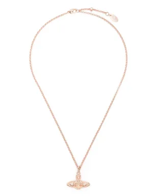 Vivienne Westwood オーブペンダント クリスタル装飾 ネックレス ピンク - サムネイル3