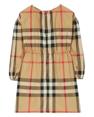 Burberry Kids ヴィンテージチェック柄ストレッチコットンドレス - サムネイル2