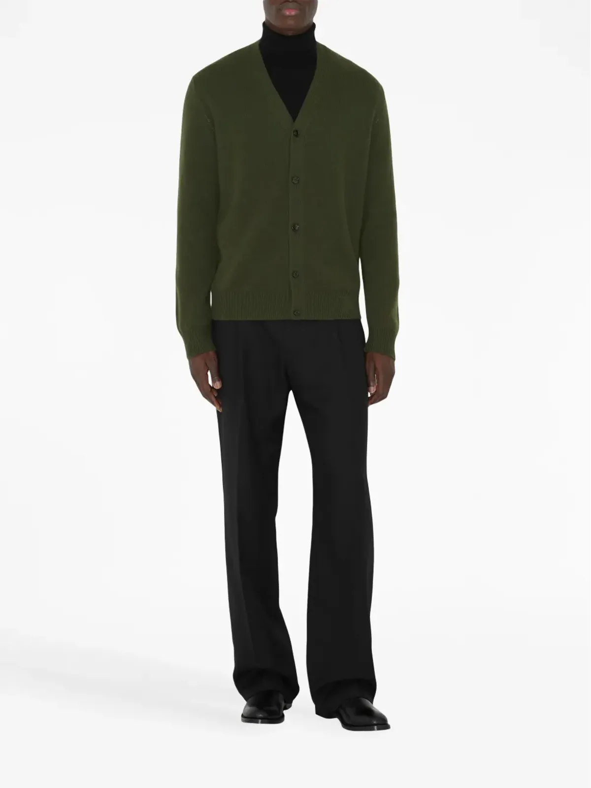 Burberry EKD-motif cashmere cardigan - Green - 画像2