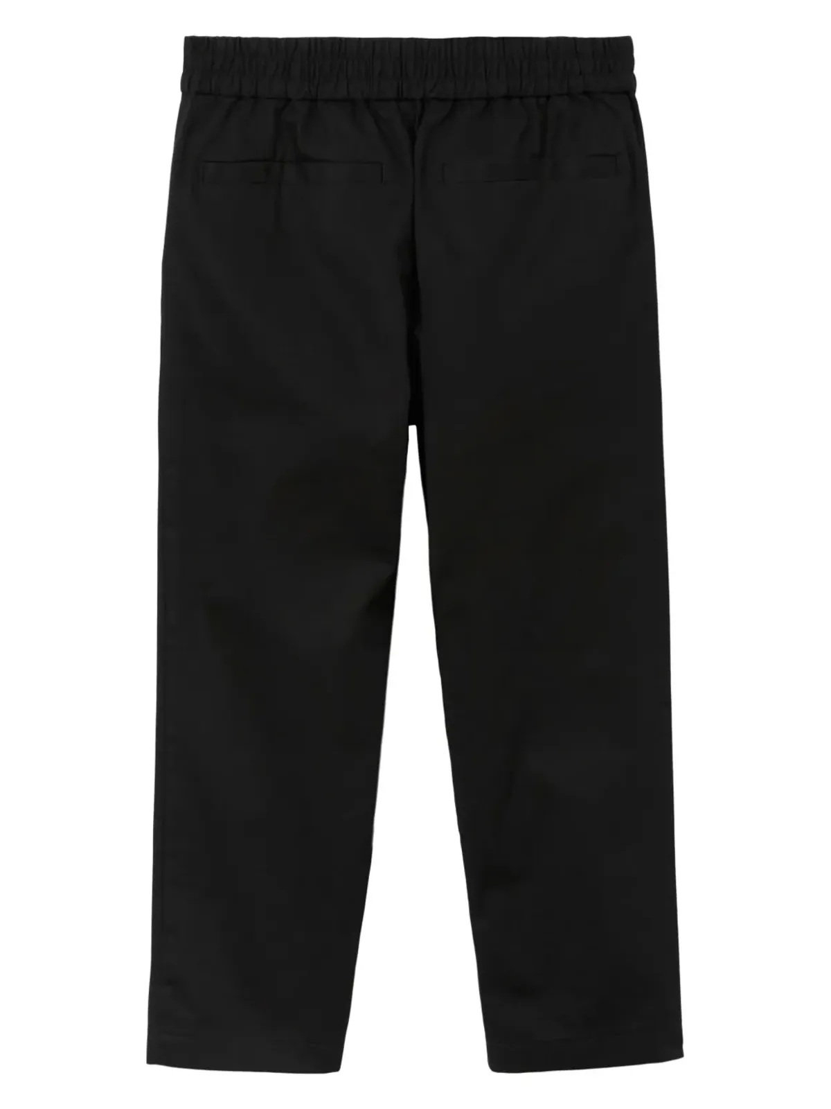 Burberry Kids EKD-logo コットン チノパンツ ブラック - 画像2