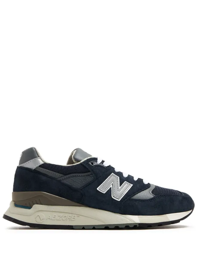 New Balance New Balance 998 ロゴアップリケスニーカーの商品画像