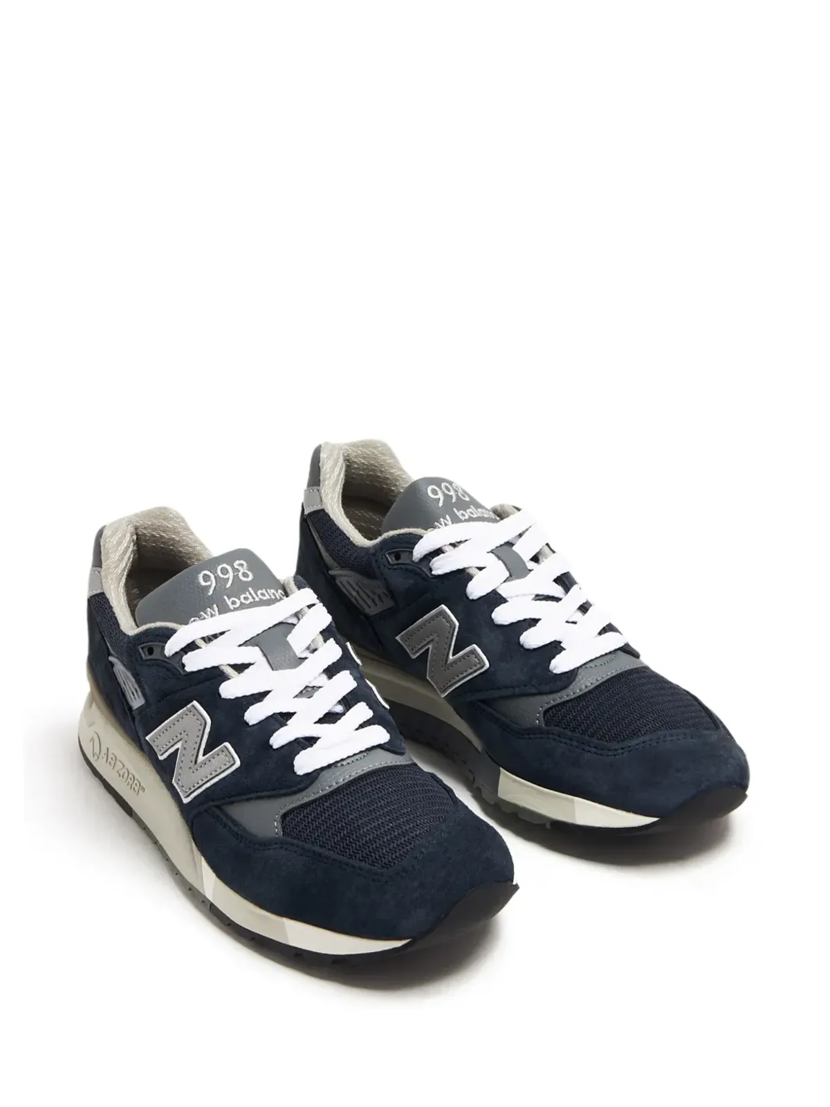 New Balance 998 ロゴアップリケスニーカー - 画像5