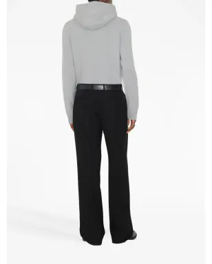 Burberry EKD ウール-カシミア混紡フーディ - サムネイル4