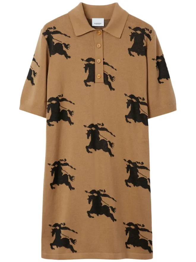 Burberry Burberry EKDプリント ジャカード シャツドレスの商品画像