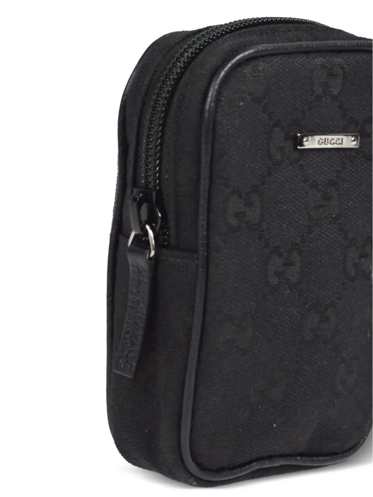 Gucci Pre-Owned 1990-2000 Classic GG Canvas ミニジップポーチ - 画像3