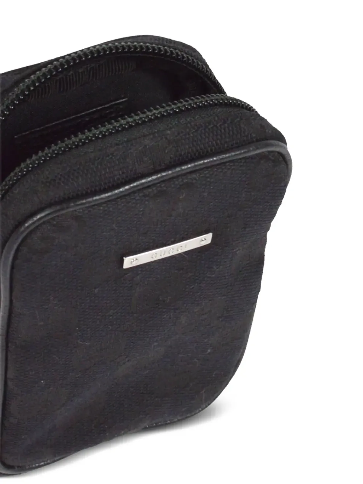 Gucci Pre-Owned 1990-2000 Classic GG Canvas ミニジップポーチ - 画像4