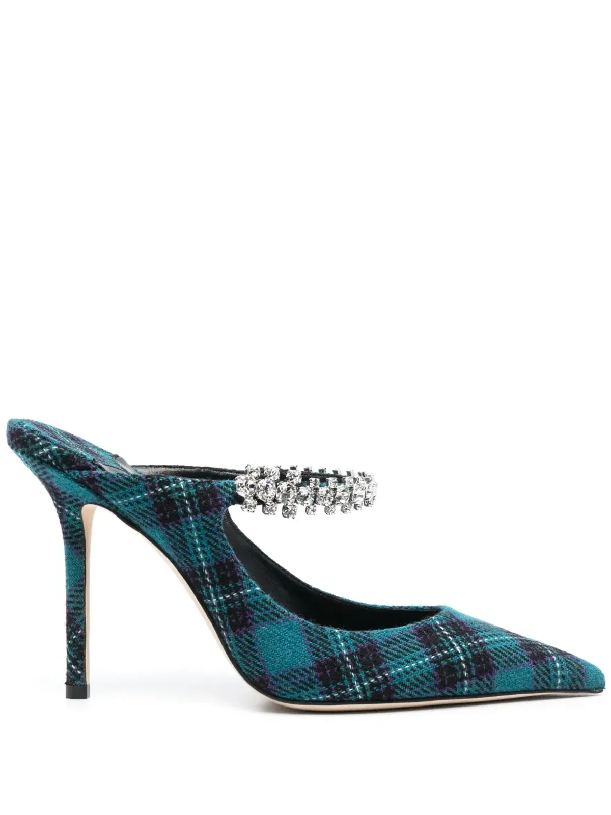 Jimmy Choo ビング タータンチェック ミュール - 画像1