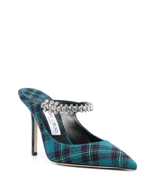 Jimmy Choo ビング タータンチェック ミュール - サムネイル2