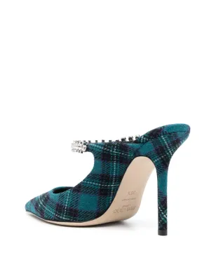 Jimmy Choo ビング タータンチェック ミュール - サムネイル3