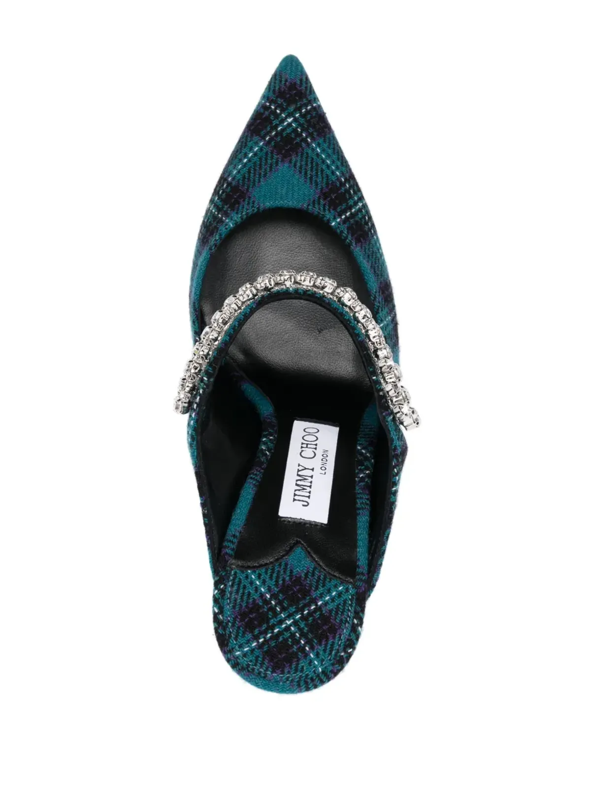 Jimmy Choo ビング タータンチェック ミュール - 画像4