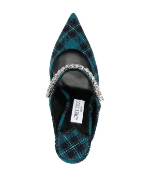 Jimmy Choo ビング タータンチェック ミュール - サムネイル4