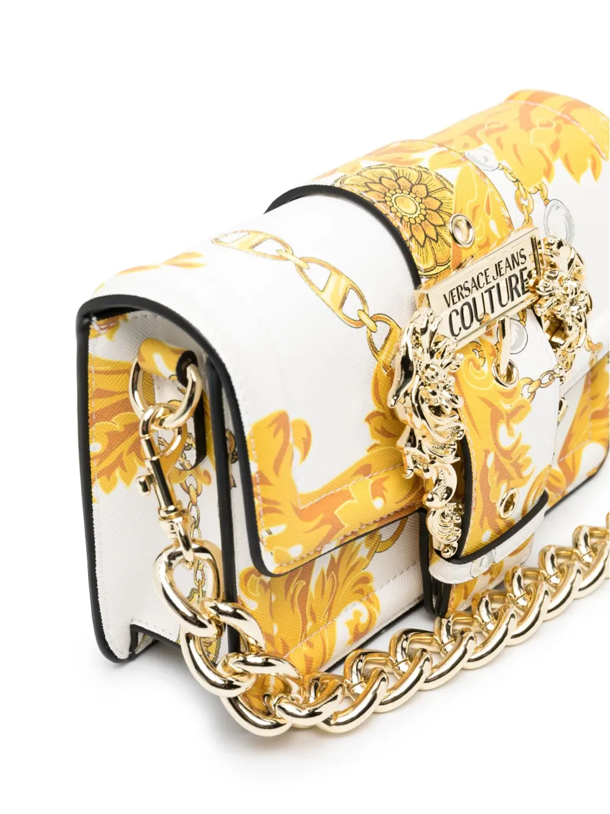 Versace Jeans Couture チェーン・クチュールプリント クロスボディバッグ - 画像5