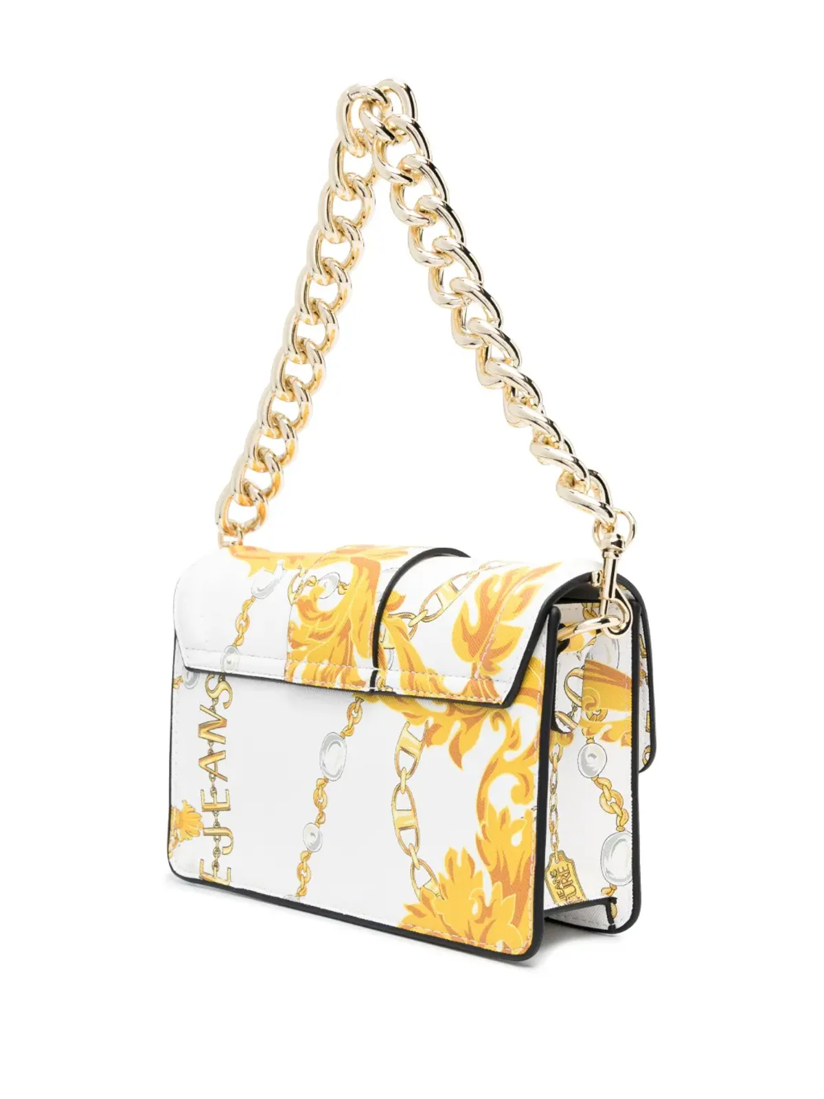 Versace Jeans Couture チェーン・クチュールプリント クロスボディバッグ - 画像4