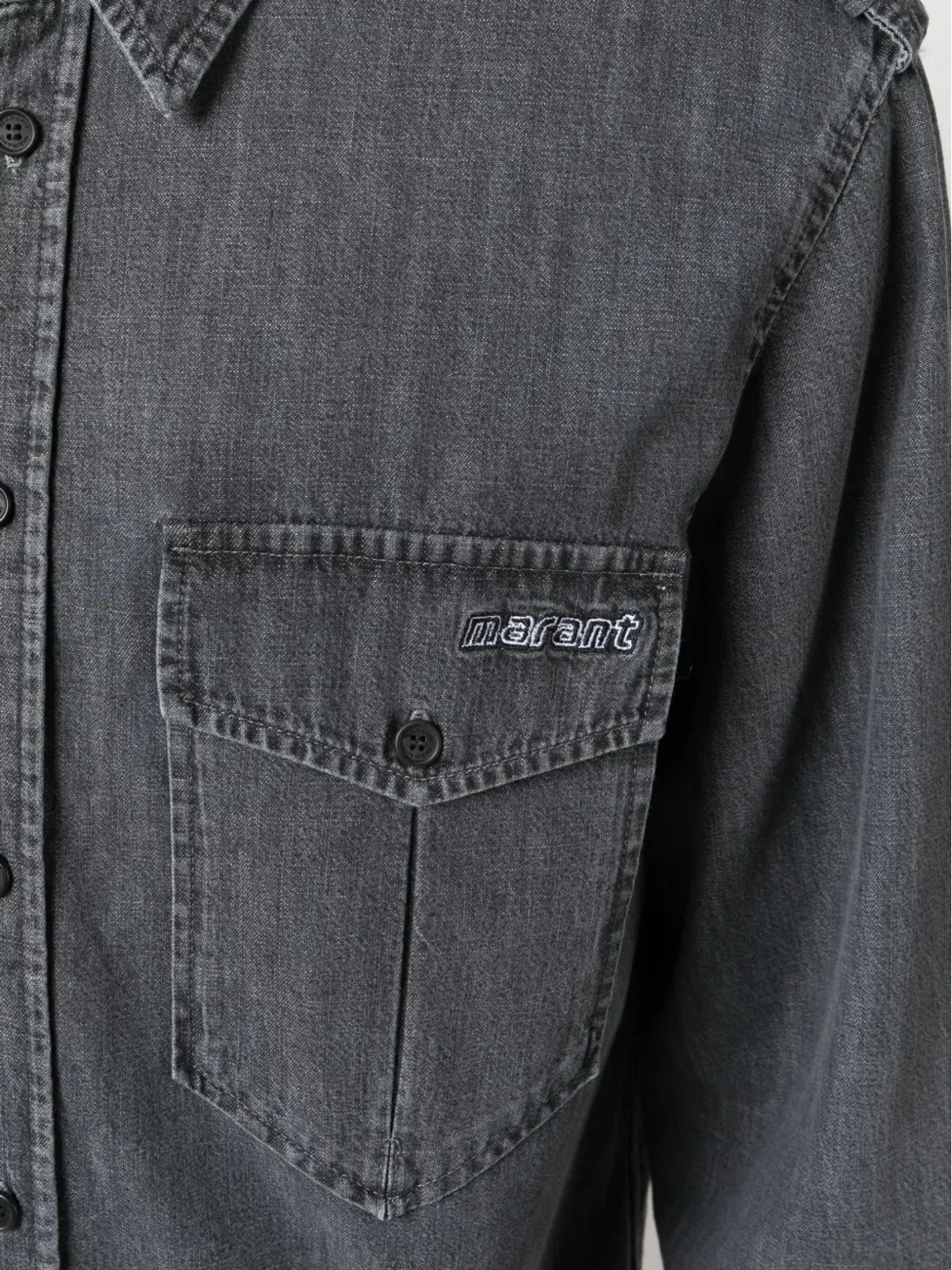 MARANT セザール デニムシャツ - 画像5