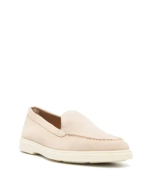 Santoni スエード ラウンドトゥ ローファー - サムネイル2