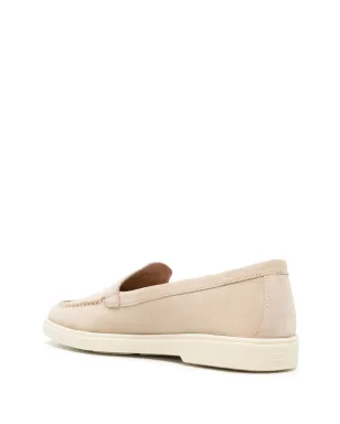Santoni スエード ラウンドトゥ ローファー - サムネイル3