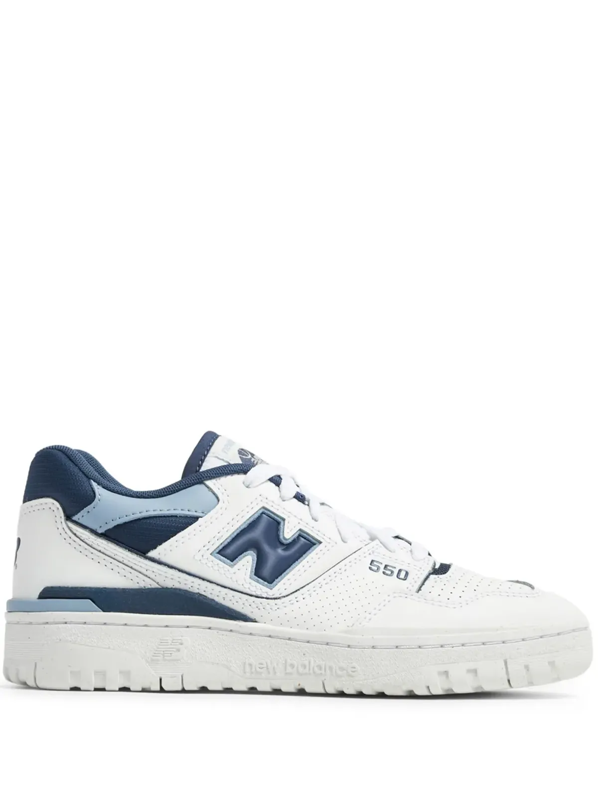 New Balance 5050 ロー・トップ レザー スニーカー - 画像1