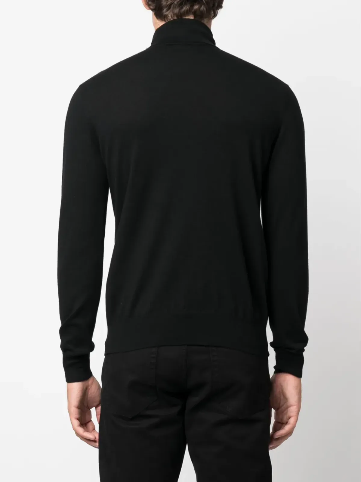 Ralph Lauren Purple Label ロールネック カシミヤ セーター - 画像4
