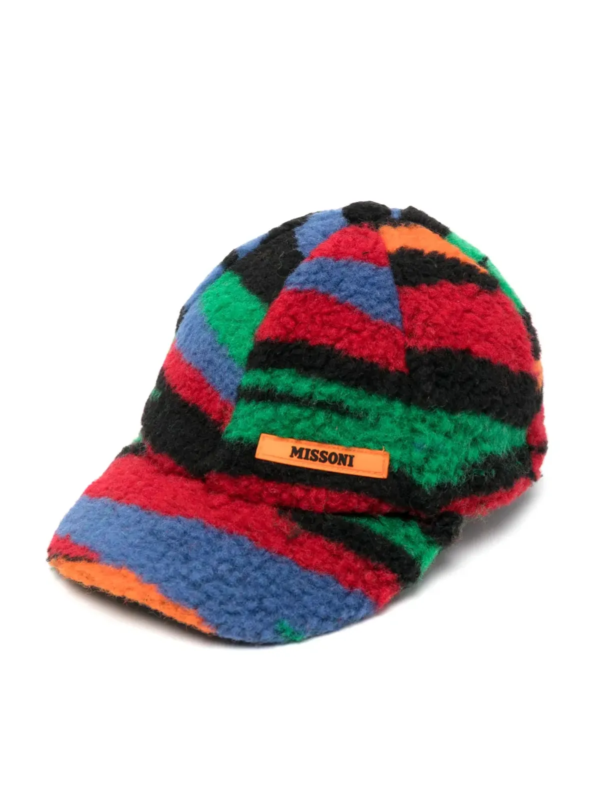 Missoni Kids ロゴパッチフリースキャップ - 画像1