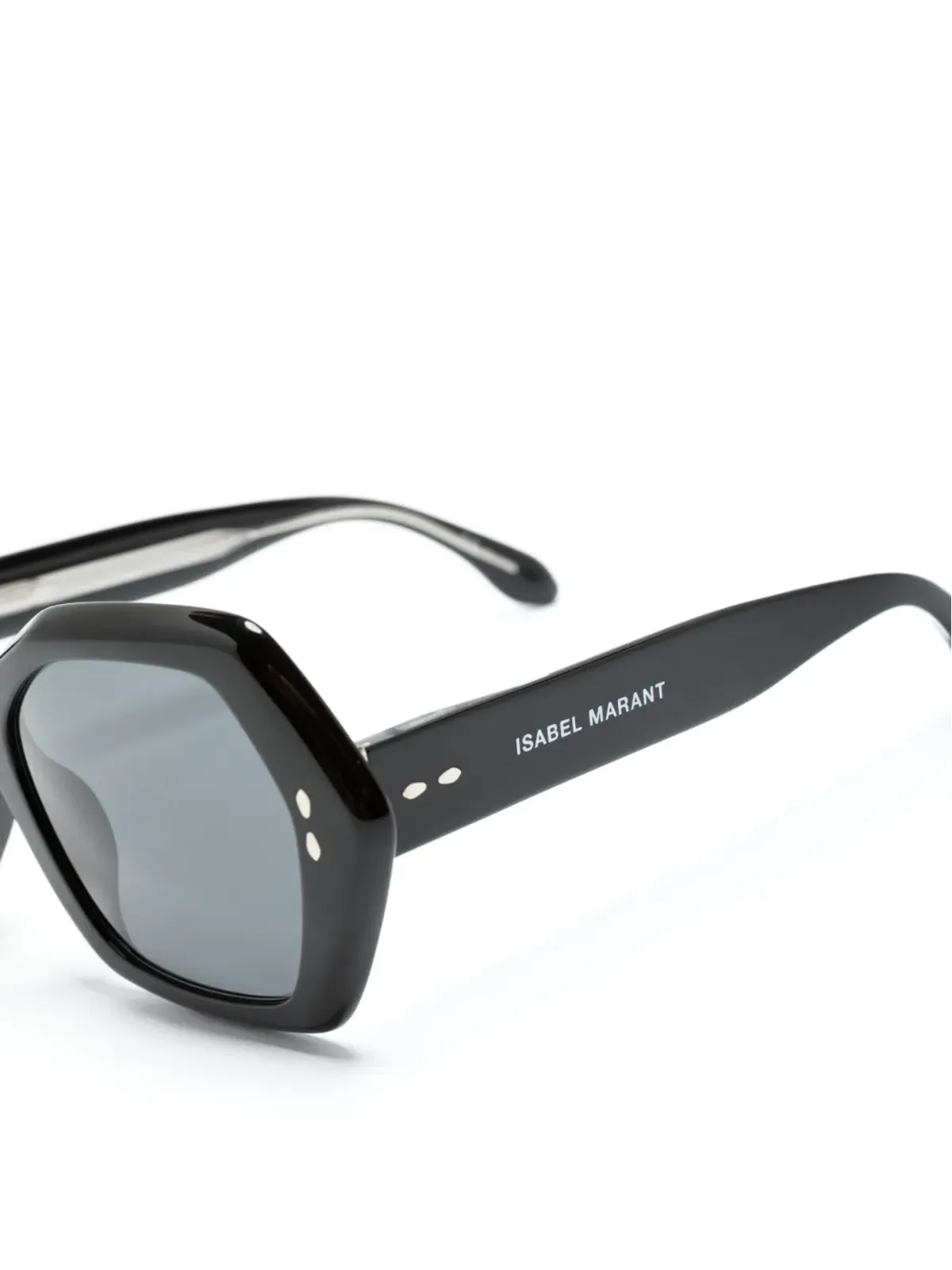 Isabel Marant Eyewear ジオメトリックサングラス IM0107GS ブラック - 画像3