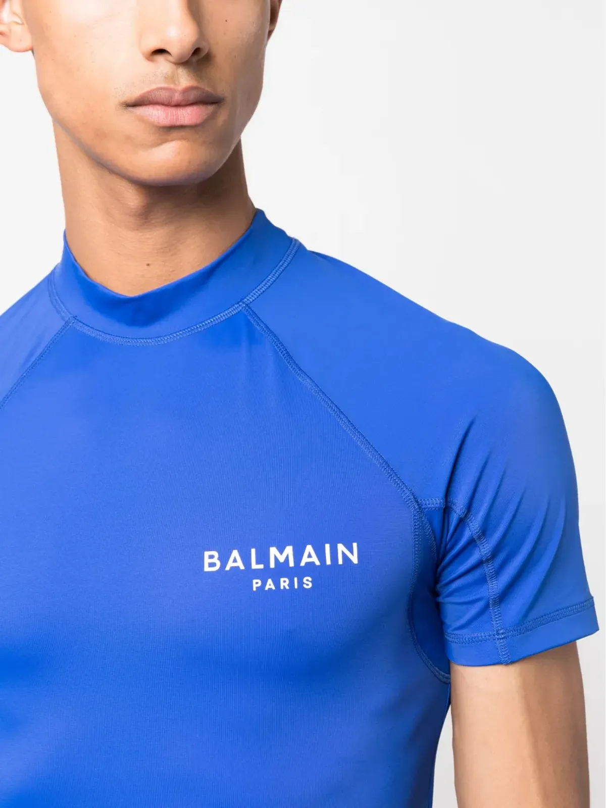 Balmain ロゴプリント半袖Tシャツ - 画像5