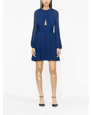 Giambattista Valli カットアウトシフォンミニドレス - サムネイル2