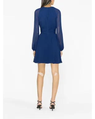 Giambattista Valli カットアウトシフォンミニドレス - サムネイル4