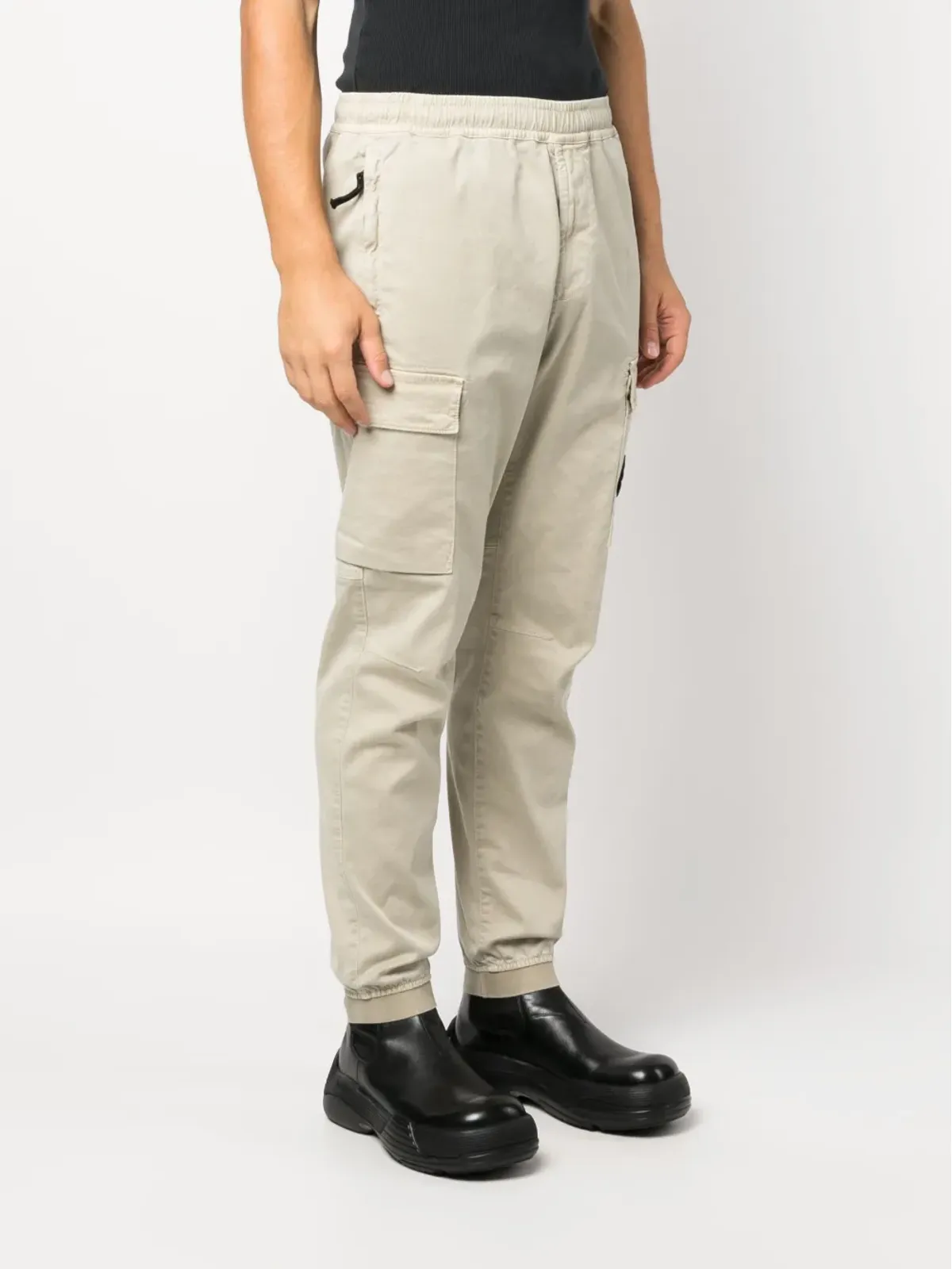 Stone Island テーパードレッグカーゴパンツ - 画像3
