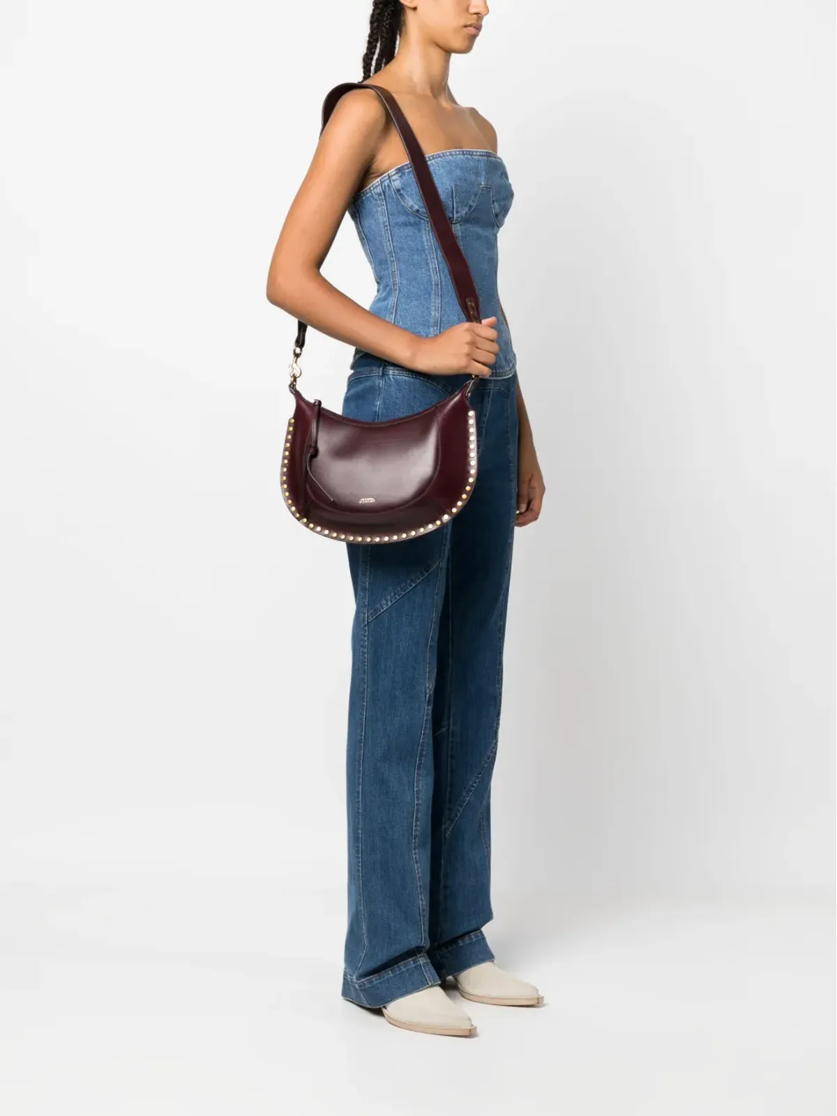ISABEL MARANT Naoko レザーショルダーバッグ - 画像2