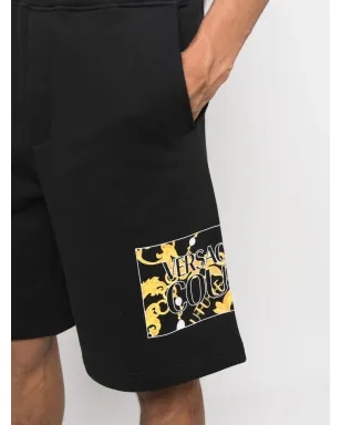 Versace Jeans Couture ロゴプリント コットン トラックショーツ - サムネイル5