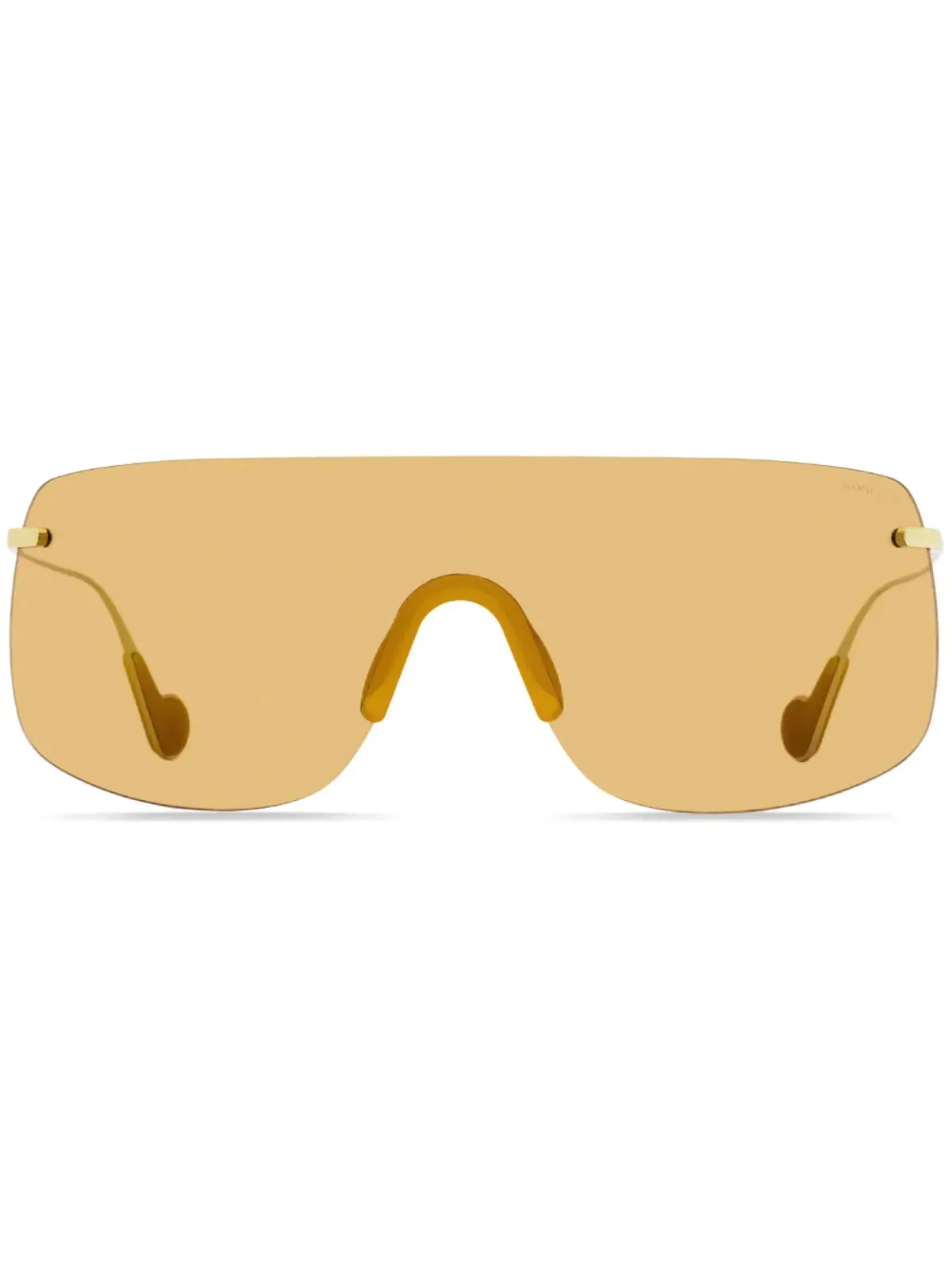 Moncler Eyewear Electra シールドフレーム サングラス - 画像1