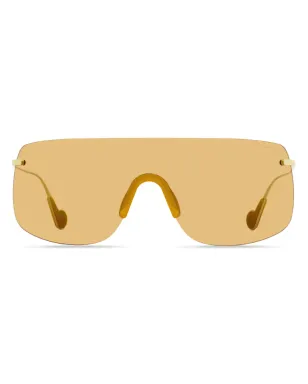 Moncler Eyewear Electra シールドフレーム サングラス - サムネイル1