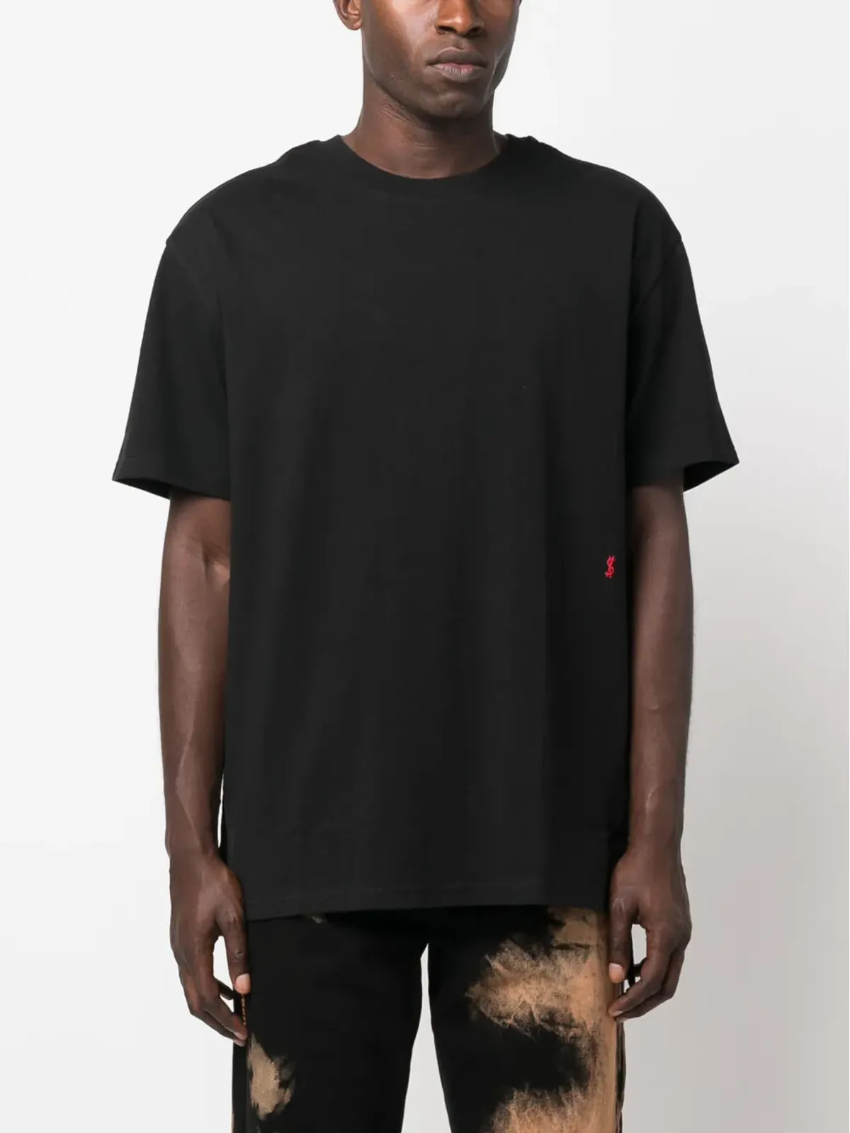 Ksubi ロゴ刺繍入り コットン Tシャツ - 画像3