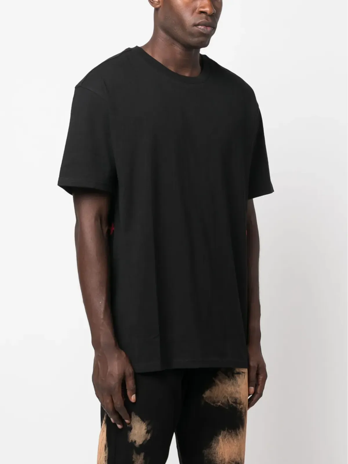 Ksubi ロゴ刺繍入り コットン Tシャツ - 画像4