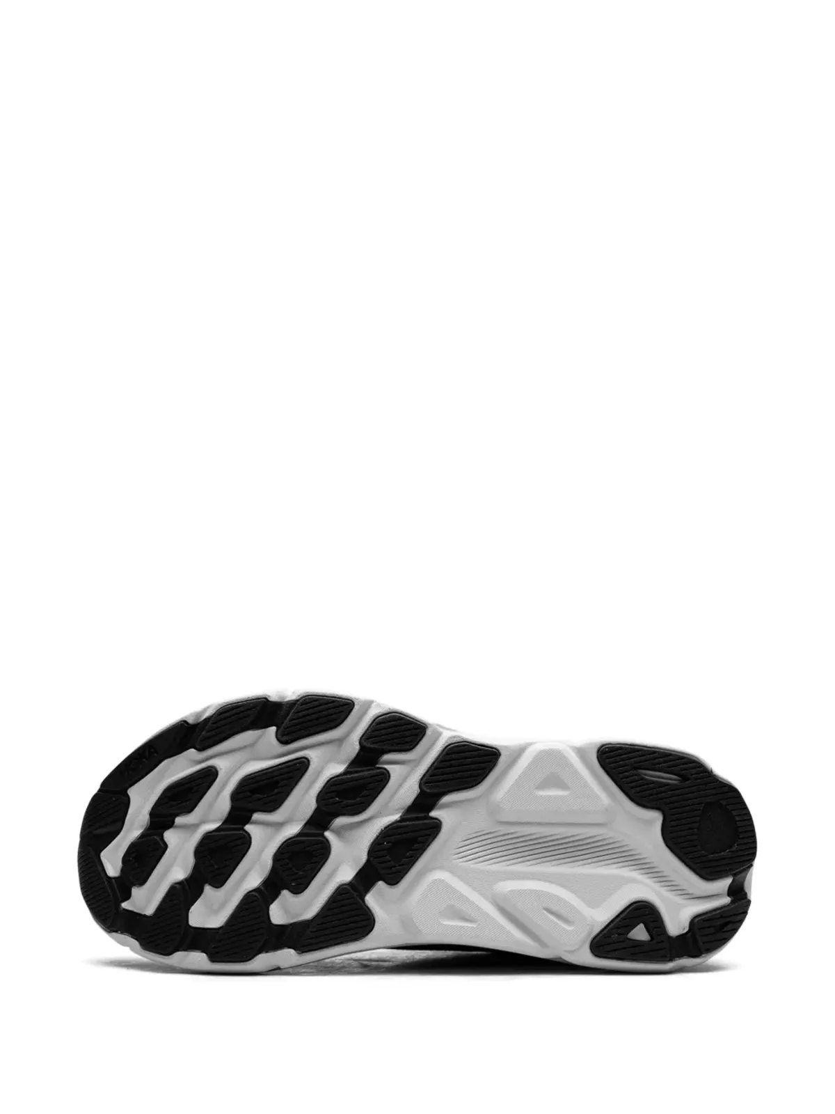 HOKA Clifton 9 ブラック/ホワイト スニーカー - 画像4
